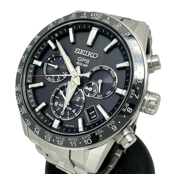 SEIKO アストロン 5x53-0ab0  GPS ソーラー SEIKO/セイコー】 5X53-0AB0 アストロン GPS 保証書付 腕時計