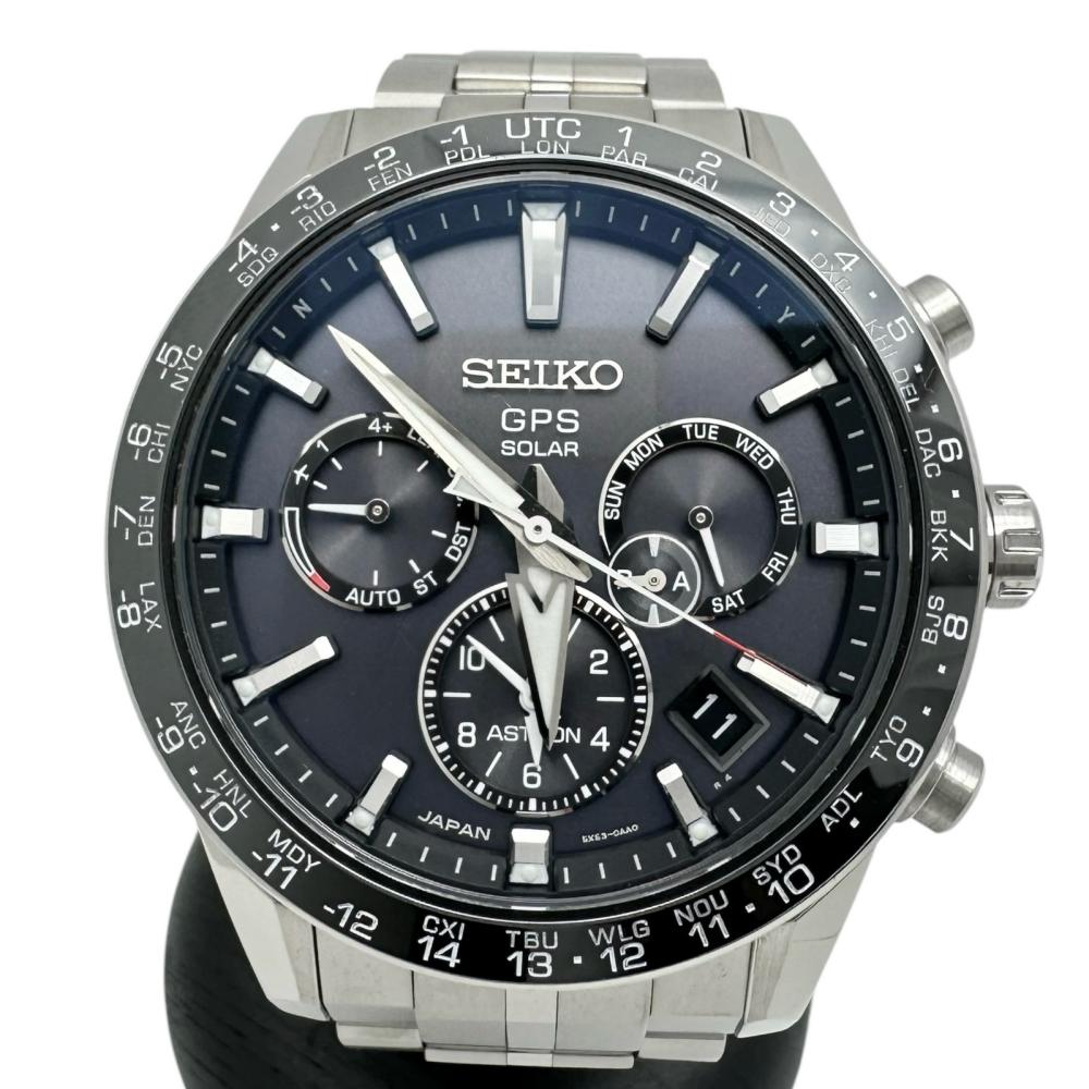 の*り様 SEIKO ASTRON 5X53 GPSソーラー時計 SEIKO/セイコー】 5X53-0AB0 アストロン GPS 保証書付 腕時計