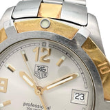 【TAG HEUER/タグホイヤー】 エクスクルーシブ デイト プロフェッショナル200M WN1153 腕時計 ステンレススチール/GP クオーツ シルバー文字盤/コンビカラー ボーイズ
【中古】【真子質店】【GD】




【YxMo】