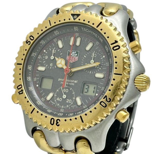 【TAG HEUER/タグホイヤー】 セル クロノグラフ CG1122-0 デジタル 腕時計 ステンレススチール クオーツ ブラック文字盤/黒銀ベルト/コンビカラー メンズ
【中古】【真子質店】【GD】




【YTI】