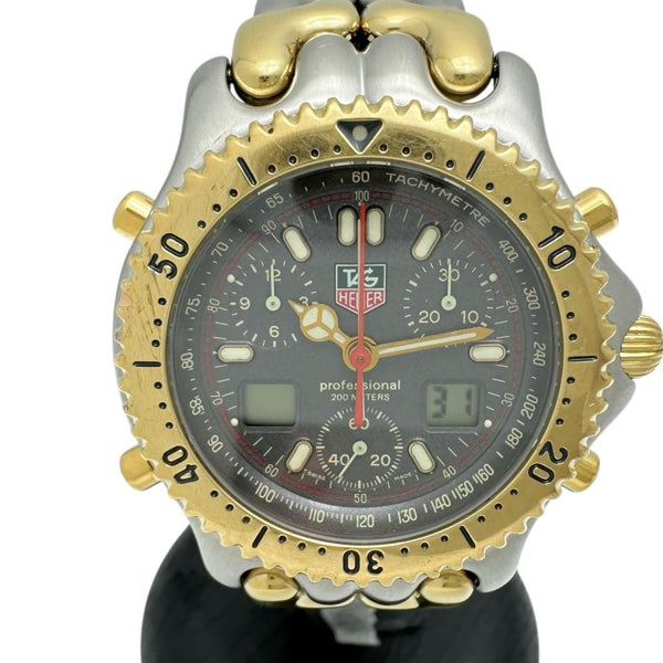 【TAG HEUER/タグホイヤー】 セル クロノグラフ CG1122-0 デジタル 腕時計 ステンレススチール クオーツ ブラック文字盤/黒銀ベルト/コンビカラー メンズ
【中古】【真子質店】【GD】




【YTI】
