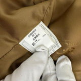 H-613 【Cinquanta/チンクアンタ】 3ボタン テーラードジャケット レザー/羊革/ヌバック 茶革 メンズ【中古】【真子質店】【GD】




【ITx】