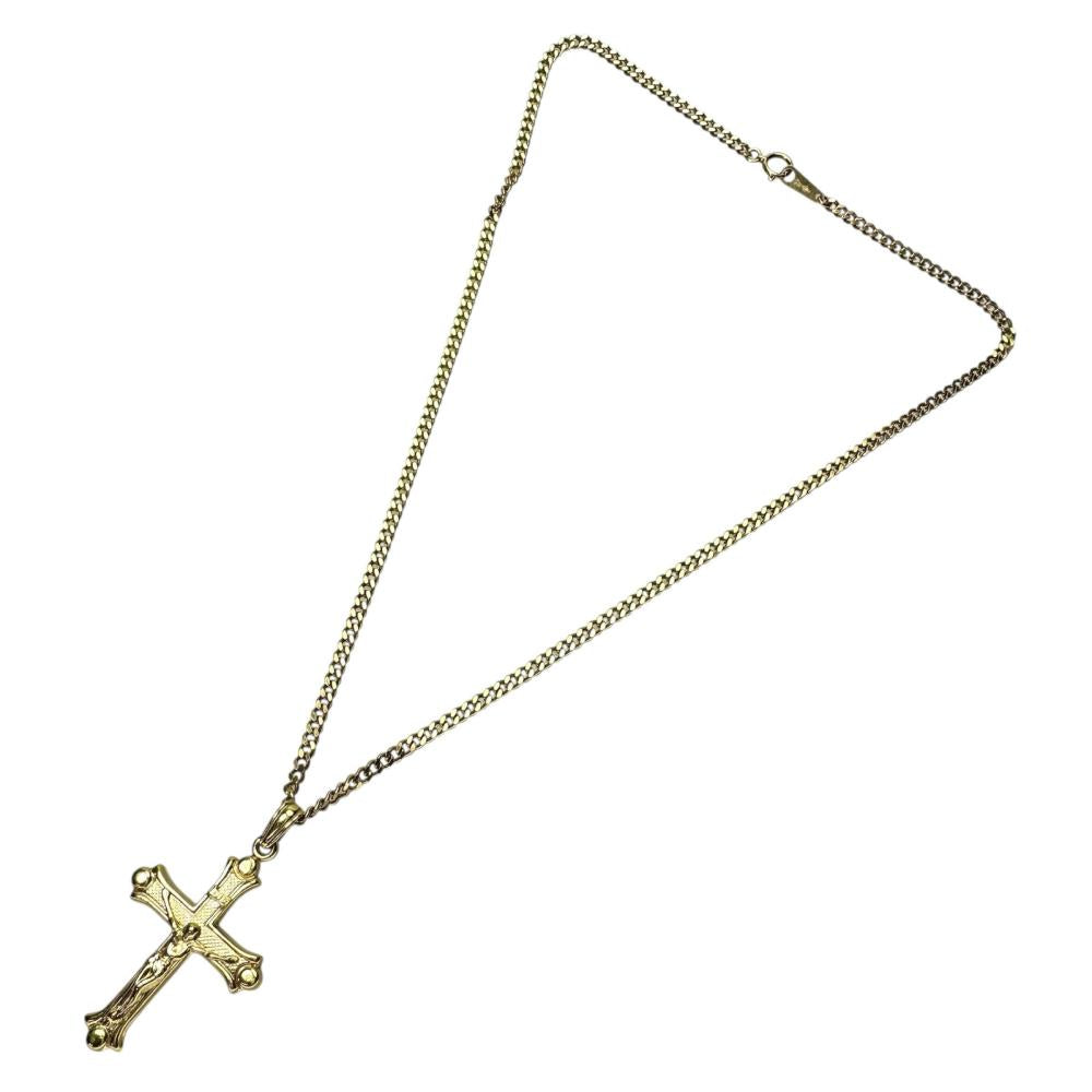 ロザリオ/クロス/十字架 ネックレス K18ゴールド 18金 12.8g 40cm