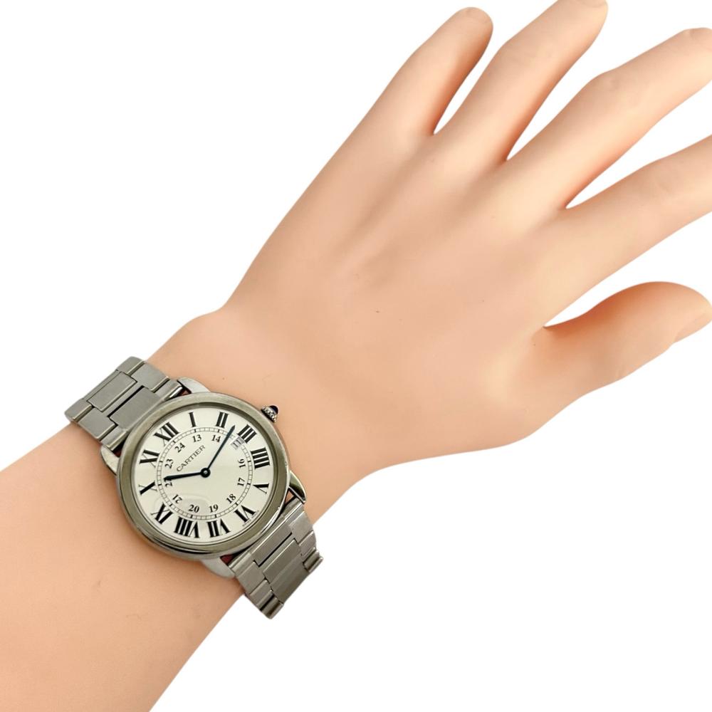 CARTIER/カルティエ】 ロンドソロLM W6701005/2934 腕時計 ステンレス