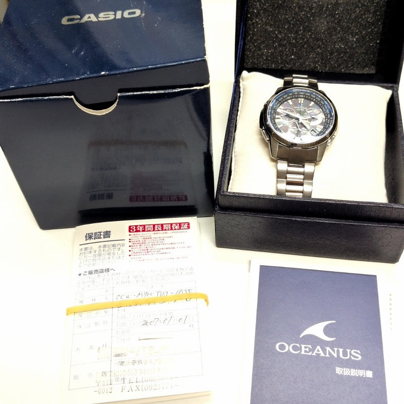 【CASIO/カシオ】 オシアナス OCW-M700 腕時計 チタン ソーラー電波 グレー メンズ
【中古】【真子質店】【GD】




【MoMox】