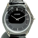 ★★最終特価品【CITIZEN/シチズン】 エコ・ドライブワン/Eco-Drive One AR5044-03E  世界限定1,000本 腕時計 レザー/サーメット ソーラー 黒グレー文字盤/黒革ベルト メンズ
【中古】【真子質店】【GD】




【TYDx】