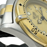 【TAG HEUER/タグホイヤー】 プロフェッショナル 964.015 腕時計 GP/ステンレススチール クオーツ シャンパン文字盤/ゴールドシルバーコンビベルト レディース 【中古】【真子質店】【GD】 【Maxx】