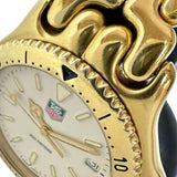 【TAG HEUER/タグホイヤー】 S94.713M 腕時計 GP/ステンレススチール クオーツ ベージュ文字盤 ボーイズ 【中古】【真子質店】【GD】 【MaYx】