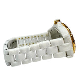 【CHANEL/シャネル】 J12 H2181 腕時計 ホワイトセラミック/ステンレススチール/YG/ダイヤモンド11P クオーツ 白文字盤 ボーイズ 【中古】【真子質店】【BL】 【DIMix】