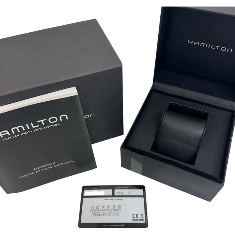 【HAMILTON/ハミルトン】 H765120/H76512133 カーキ アビエーション パイオニアパイロット 腕時計 ステンレススチール クオーツ 黒文字盤/銀ベルト メンズ
【中古】【真子質店】【GD】




【TMix】