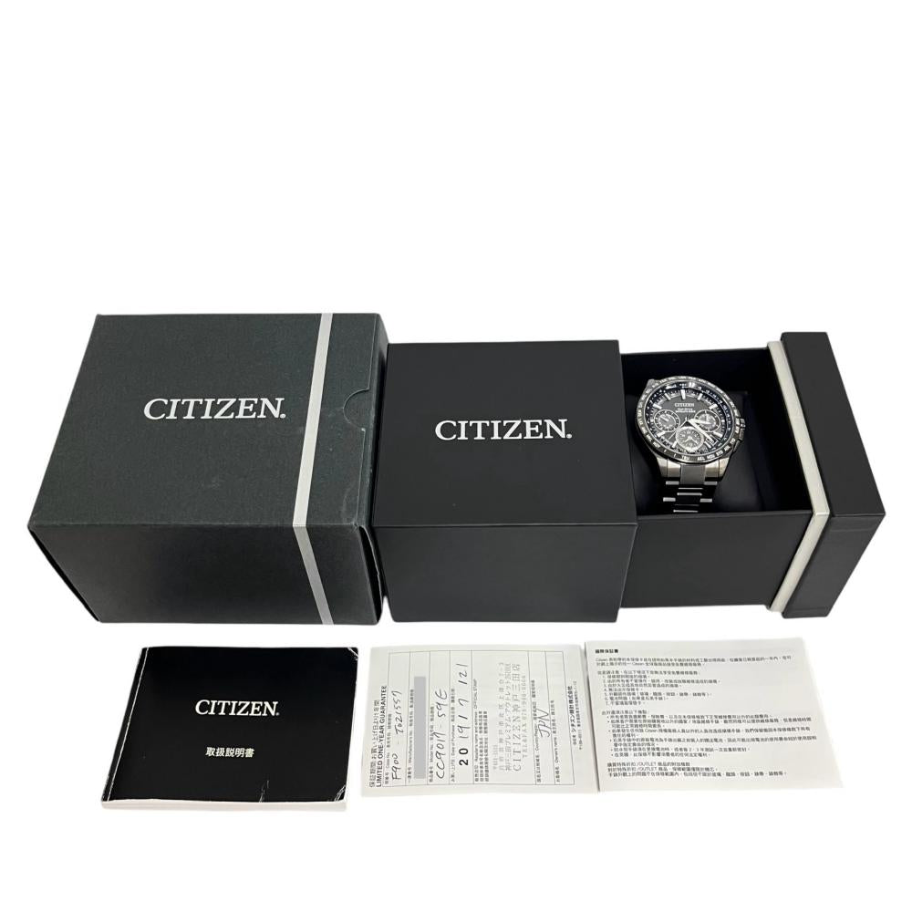【美品】シチズン　アテッサ サテライトウェーブ F900-T021557 CITIZEN/シチズン】 サテライトウェーブ エコドライブ F900-T021557