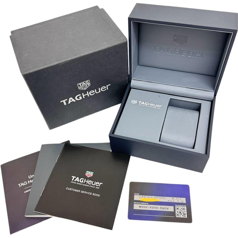 【TAG HEUER/タグホイヤー】 フォーミュラ1 クロノグラフデイト CAZ101K.BA0842 保証書/ギャラ/箱付き　紺/ネイビー 腕時計 ステンレススチール クオーツ ブルー文字盤 メンズ
【中古】【真子質店】【GD】




【ITIx】