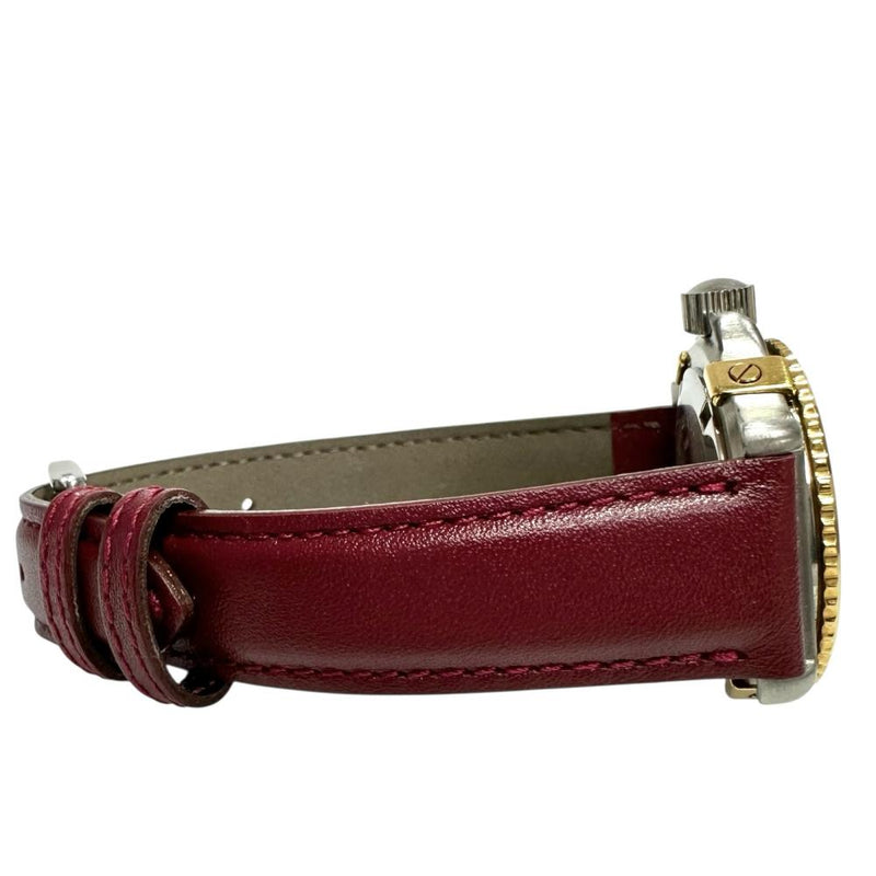 【TIFFANY&Co./ティファニー】 L0729  ダイバー ヴィンテージ 腕時計 ステンレススチール/レザー/YGイエローゴールド クオーツ ブラック文字盤/ワインレッド革ベルト レディース
【中古】【真子質店】【GD】




【MoMaS】