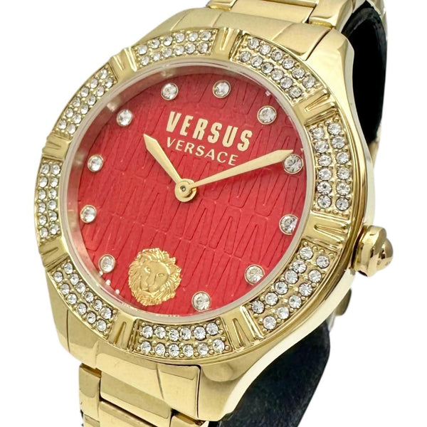 【VERSACE/ヴェルサーチ】 ヴェルサス ラインストーン VSP262019 腕時計 GP クオーツ ピンクレッド文字盤 ボーイズ
【中古】【真子質店】【GD】




【Maxx】