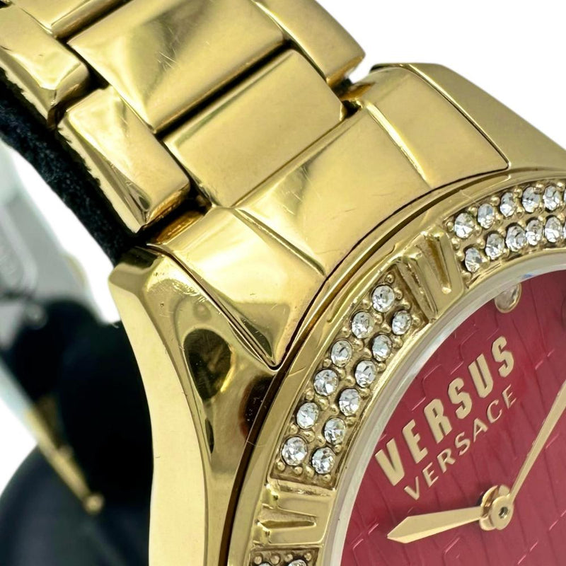 【VERSACE/ヴェルサーチ】 ヴェルサス ラインストーン VSP262019 腕時計 GP クオーツ ピンクレッド文字盤 ボーイズ
【中古】【真子質店】【GD】




【Maxx】