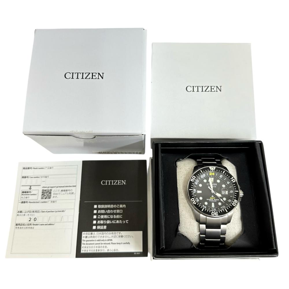 CITIZEN/シチズン】 プロマスターマリーン B877-R011791 ギャラ/保証書
