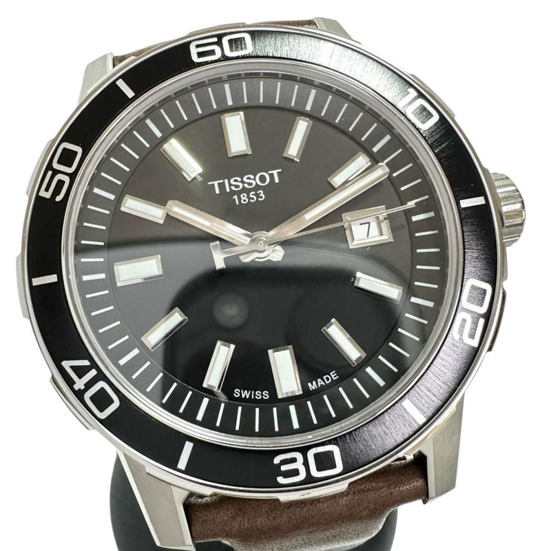 【TISSOT/ティソ】 T125610A T640.117 ZT スーパースポーツ 腕時計 ステンレススチール/レザー クオーツ 黒文字盤/茶革ベルト メンズ
【中古】【真子質店】【GD】




【MaIS】