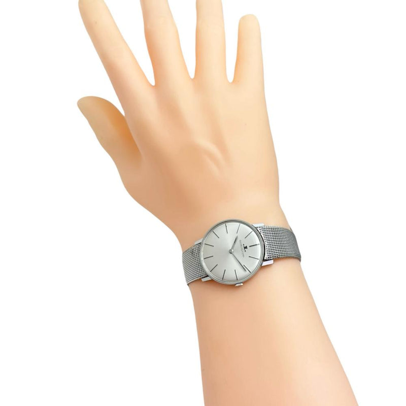 【JAEGER-LECOULTRE/ジャガー・ルクルト】 ラウンド ヴィンテージ　オーバーホール済 腕時計 手巻き シルバー文字盤/ベルト社外 メンズ
【中古】【真子質店】【GD】




【KDMi】