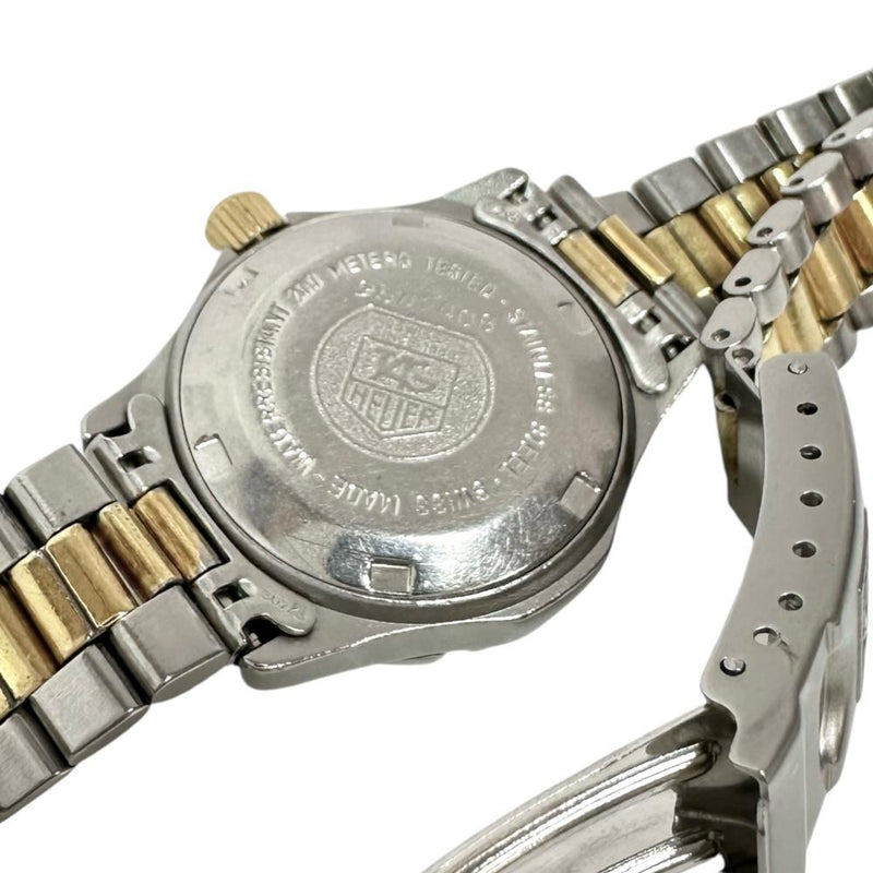 【TAG HEUER/タグホイヤー】 トライスター 954.408 腕時計 ステンレススチール/GP クオーツ シャンパンゴールド文字盤/ゴールド＆シルバーコンビ ボーイズ
【中古】【真子質店】【GD】




【Maxx】
