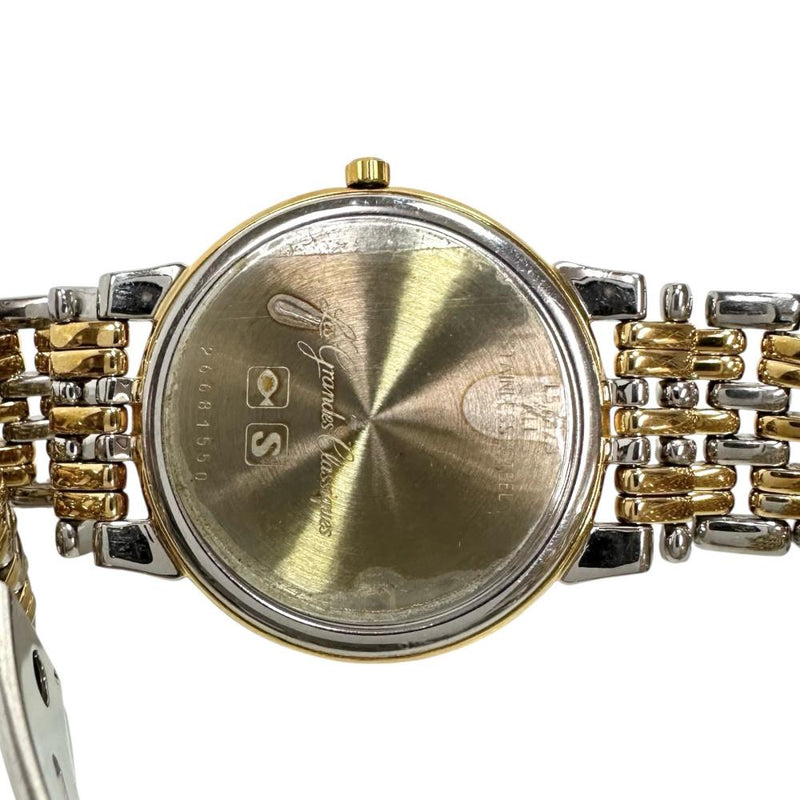 【LONGINES/ロンジン】 グランドクラシック L5.632.3 腕時計 ステンレススチール/GP クオーツ グレー文字盤 メンズ 【中古】【真子質店】【GD】 【TMix】