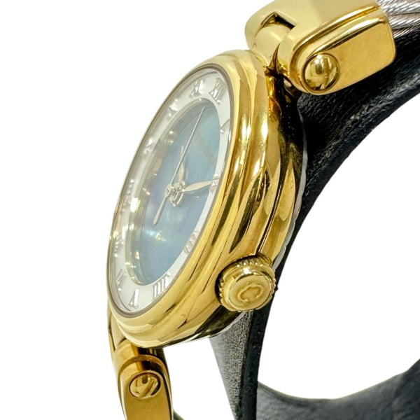 【CHARRIOL/シャリオール】 ケルティック 61.97.706 4列ワイヤー 腕時計 ステンレススチール/GP クオーツ ブルーシェル文字盤/シルバーベルト レディース
【中古】【真子質店】【GD】




【MaMax】