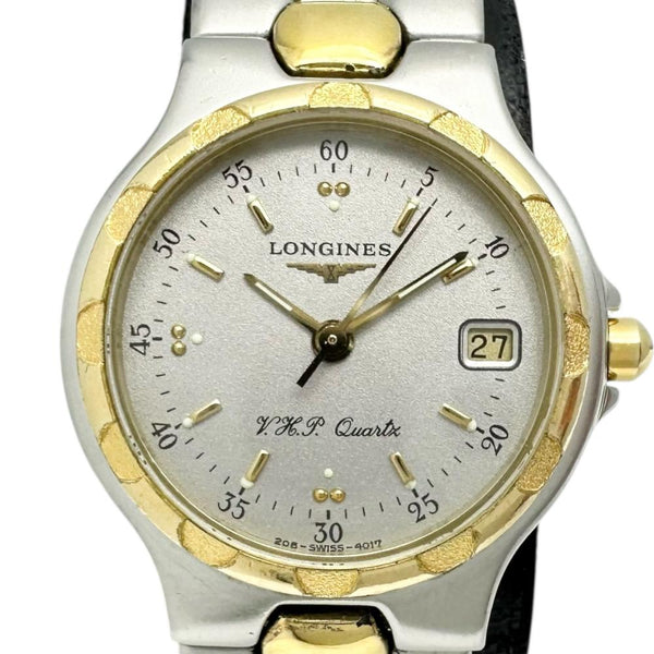 【LONGINES/ロンジン】 コンクエスト 4017 腕時計 ステンレススチール/GP クオーツ シルバー色文字盤/金銀ベルト レディース
【中古】【真子質店】【GD】




【TMox】