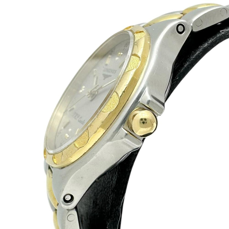 【LONGINES/ロンジン】 コンクエスト 4017 腕時計 ステンレススチール/GP クオーツ シルバー色文字盤/金銀ベルト レディース
【中古】【真子質店】【GD】




【TMox】