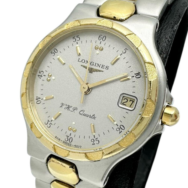 【LONGINES/ロンジン】 コンクエスト 4017 腕時計 ステンレススチール/GP クオーツ シルバー色文字盤/金銀ベルト レディース
【中古】【真子質店】【GD】




【TMox】