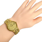【LONGINES/ロンジン】 コンクエスト L1.614.2 腕時計 GP クオーツ ゴールド文字盤 ボーイズ 【中古】【真子質店】【GD】 【MaMax】