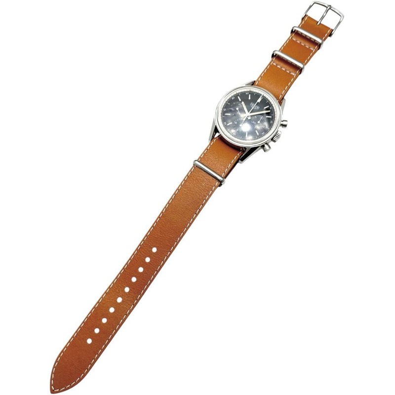 【TAG HEUER/タグホイヤー】 カレラ クラシック クロノ CS3111 腕時計 ステンレススチール/レザー 手巻き ブラック文字盤/ライトブラウン革（他社製） ボーイズ
【中古】【真子質店】【GD】




【DxMiI】