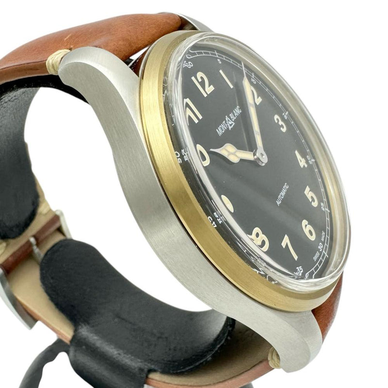 【MONTBLANC/モンブラン】 1858 オートマティック MB116241 腕時計 ステンレススチール/レザー/GPメッキ 自動巻き/オートマ ブラック文字盤/茶革 メンズ
【中古】【真子質店】【GD】




【ITYMo】
