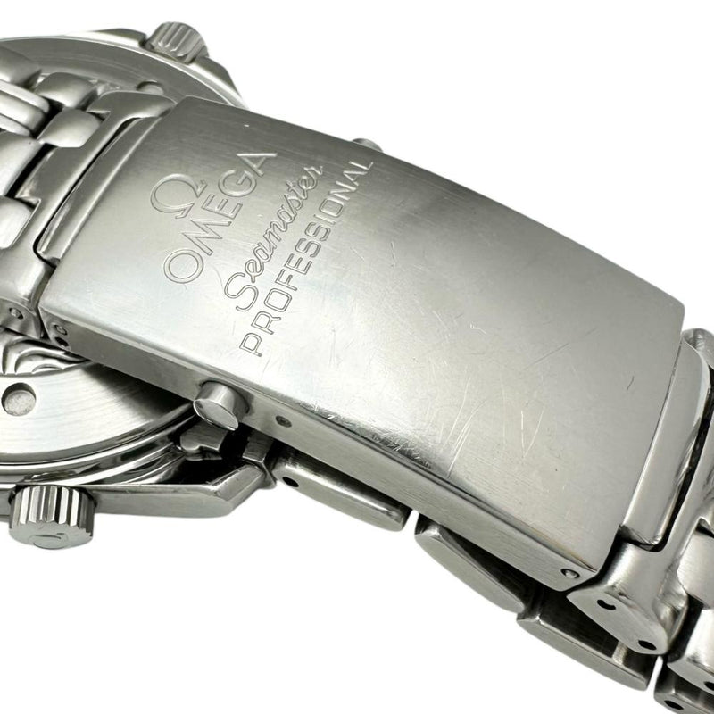 【OMEGA/オメガ】 シーマスター300 デイト 2541.80 腕時計 ステンレススチール クオーツ ネイビーブルー文字盤 メンズ 【中古】【真子質店】【GD】 【TxSx】