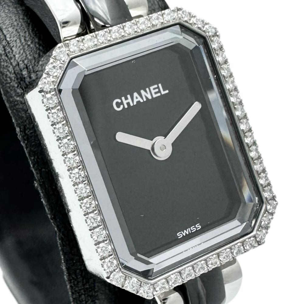 CHANEL/シャネル】 プルミエール ダイヤベゼル H2163 箱/保/ギャラ有り