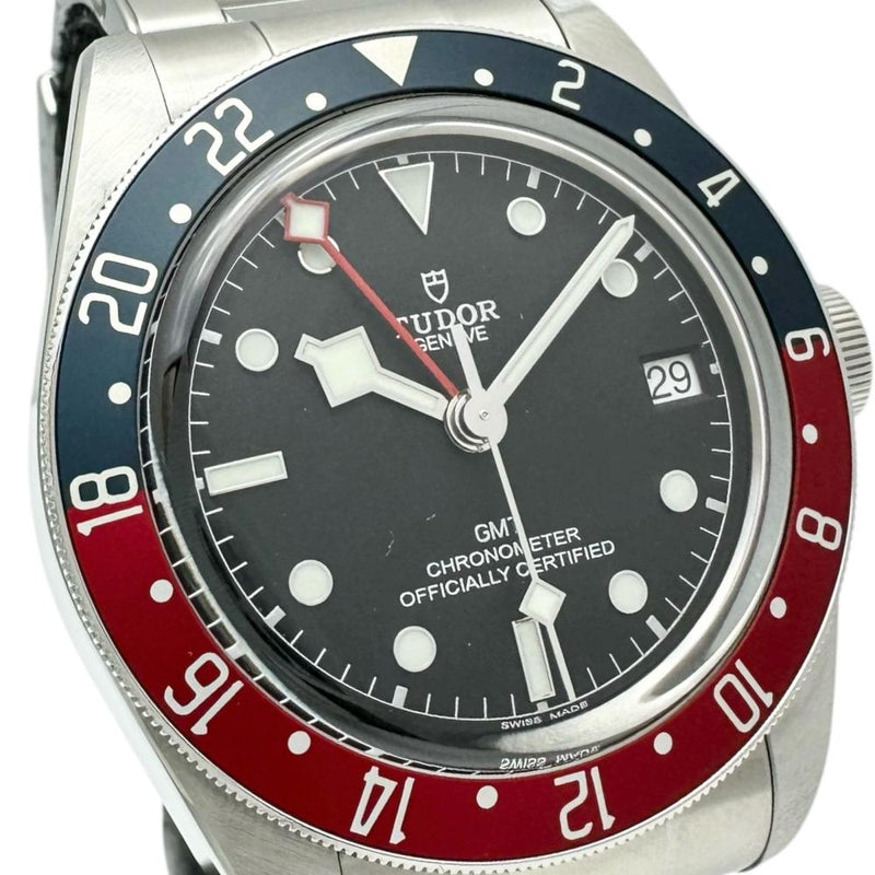 【TUDOR/チューダー/チュードル】 ブラックベイ GMT M79830 RB-0001 腕時計 ステンレススチール 自動巻き/オートマ 黒文字盤/赤青ベゼル メンズ
【中古】【真子質店】【GD】




【MaMoTx】