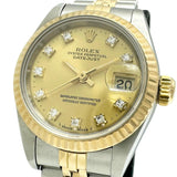 【ROLEX/ロレックス】 デイトジャスト10Pダイヤ 69173G OH済 腕時計 ステンレススチール/YG 自動巻き/オートマ ゴールド文字盤/ゴールドシルバーコンビ レディース
【中古】【真子質店】【BL】




【MoIxD】
【ex】
