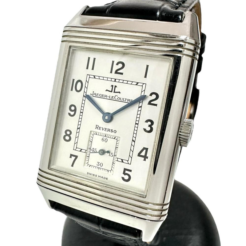 【JAEGER-LECOULTRE/ジャガー・ルクルト】 ビッグレベルソ 270.8.62  腕時計 ステンレススチール 手巻き シルバー文字盤/黒革ベルト(社外)  メンズ
【中古】【真子質店】【BL】




【YMaMix】