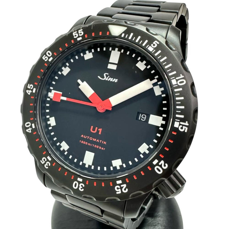 【Sinn/ジン】 U1 1010   ダイビング 腕時計/ステンレススチール(黒) 自動巻き/オートマ 黒文字盤 メンズ
【中古】【真子質店】【GD】




【MaDYMo】