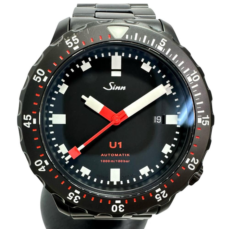 【Sinn/ジン】 U1 1010   ダイビング 腕時計/ステンレススチール(黒) 自動巻き/オートマ 黒文字盤 メンズ
【中古】【真子質店】【GD】




【MaDYMo】