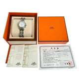 【HERMES/エルメス】 クリッパー CL1.310  保証書/ギャラ/箱付き　クロノ 観音開きバックル  腕時計 ステンレススチール クオーツ 白文字盤 ボーイズ
【中古】【真子質店】【GD】




【Moxx】