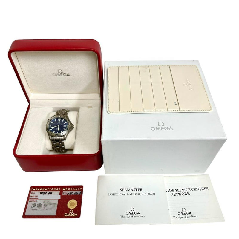 【OMEGA/オメガ】 シーマスター プロ 2231.80  保証書/ギャラ/箱付き 腕時計 チタン 自動巻き/オートマ ブルー文字盤 メンズ
【中古】【真子質店】【GD】




【TYYT】