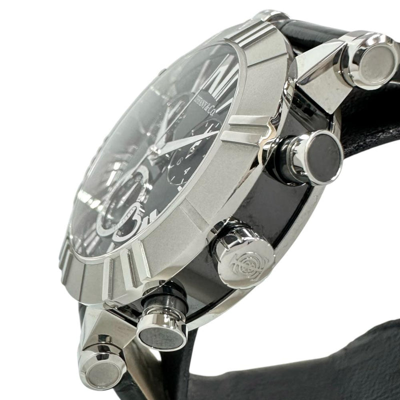 【TIFFANY&Co./ティファニー】 アトラス Z1301.32  クロノ 腕時計 ステンレススチール/セラミック/レザー クオーツ 黒文字盤/黒革ベルト ボーイズ
【中古】【真子質店】【GD】




【MoMox】