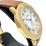 【CARTIER/カルティエ】 マストロンド W1006922 腕時計 シルバー925/レザー/GPメッキ クオーツ ホワイト文字盤/ブラウンレザー レディース
【中古】【真子質店】【GD】




【ITIx】