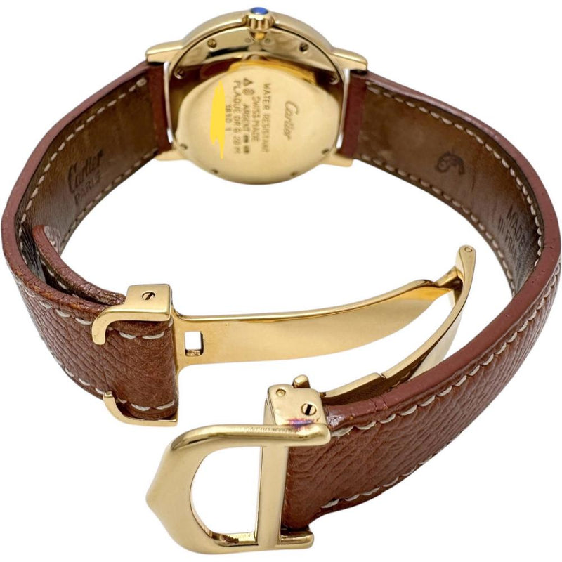 【CARTIER/カルティエ】 マストロンド W1006922 腕時計 シルバー925/レザー/GPメッキ クオーツ ホワイト文字盤/ブラウンレザー レディース
【中古】【真子質店】【GD】




【ITIx】