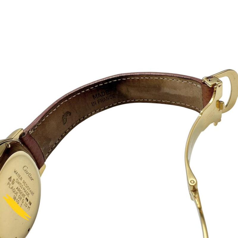【CARTIER/カルティエ】 マストロンド W1006922 腕時計 シルバー925/レザー/GPメッキ クオーツ ホワイト文字盤/ブラウンレザー レディース
【中古】【真子質店】【GD】




【ITIx】