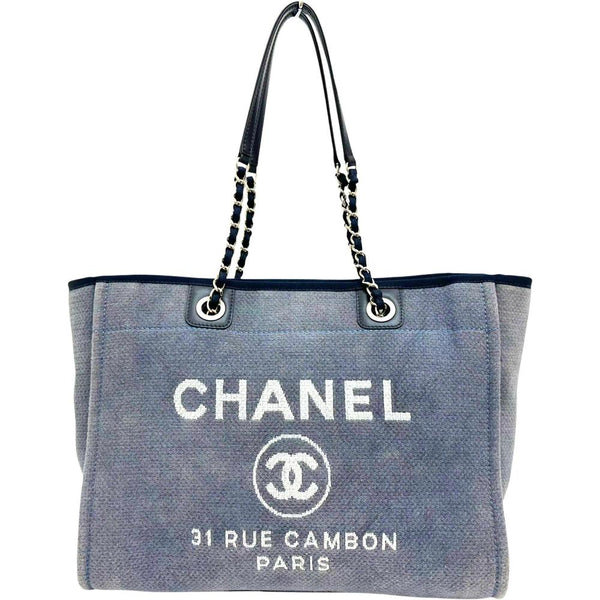 【CHANEL/シャネル】 ドーヴィルトートGM ワンショルダー ショルダーバッグ 16番台（2012年頃） キャンバス ネイビーグレー レディース【中古】【真子質店】【GD】




【IMoMoI】