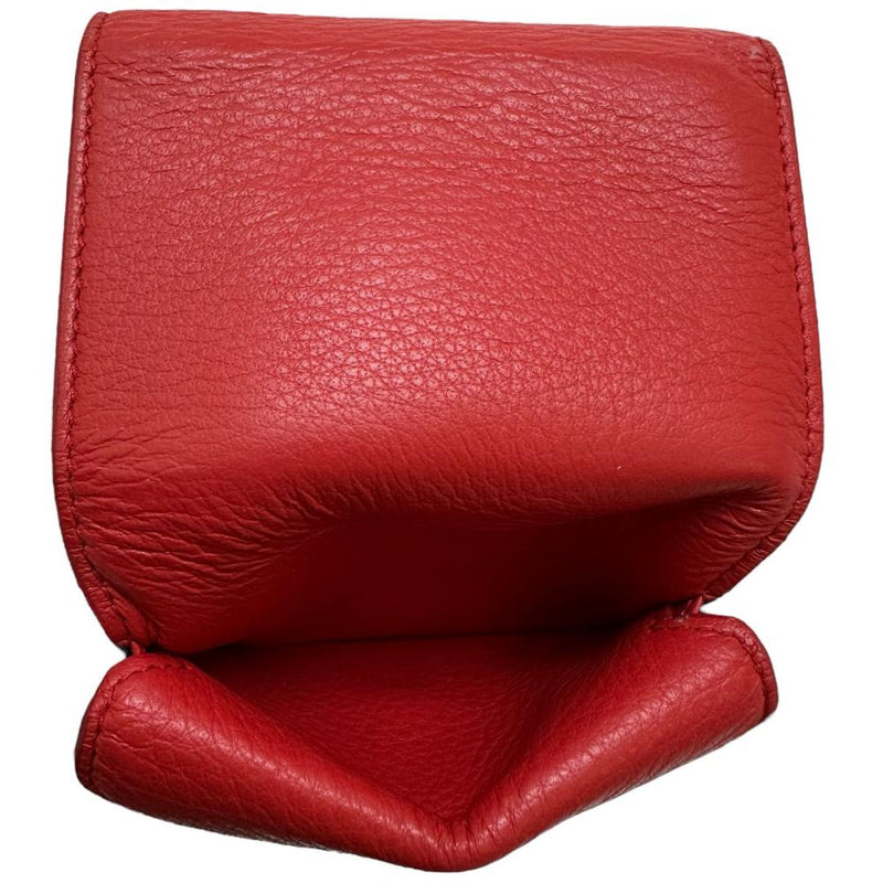 【BALENCIAGA/バレンシアガ】 ペーパー ミニウォレット 391446 三つ折り財布 レザー レッド（朱色） ユニセックス【中古】【真子質店】【GD】




【SMa】