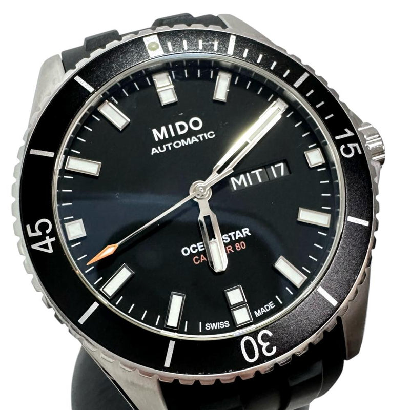 【MIDO/ミドー】オーシャンスター M026430A  腕時計 ステンレススチール/ラバー 自動巻き/オートマ 黒文字盤/黒ラバーベルト メンズ
【中古】【真子質店】【GD】




【MoxY】