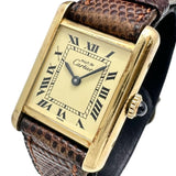 【CARTIER/カルティエ】 マストタンク 腕時計 シルバー925/レザー/GPメッキ 手巻き イエロー文字盤/ブラウン革 レディース
【中古】【真子質店】【GD】




【IYMox】