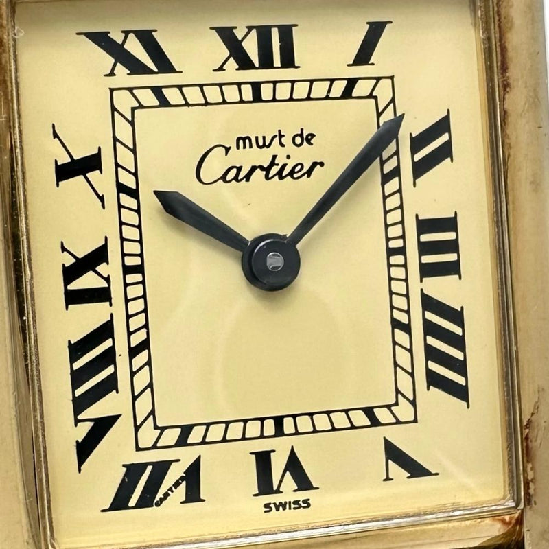 【CARTIER/カルティエ】 マストタンク 腕時計 シルバー925/レザー/GPメッキ 手巻き イエロー文字盤/ブラウン革 レディース
【中古】【真子質店】【GD】




【IYMox】