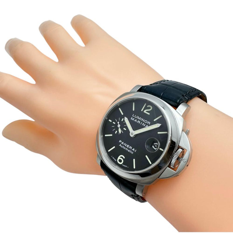 【PANERAI/パネライ】 ルミノール マリーナ PAM00048 腕時計 ステンレススチール/レザー 自動巻き/オートマ ブラック文字盤/ダークネイビー革 メンズ
【中古】【真子質店】【BL】




【DxMiI】